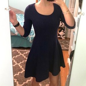 Navy blue dress